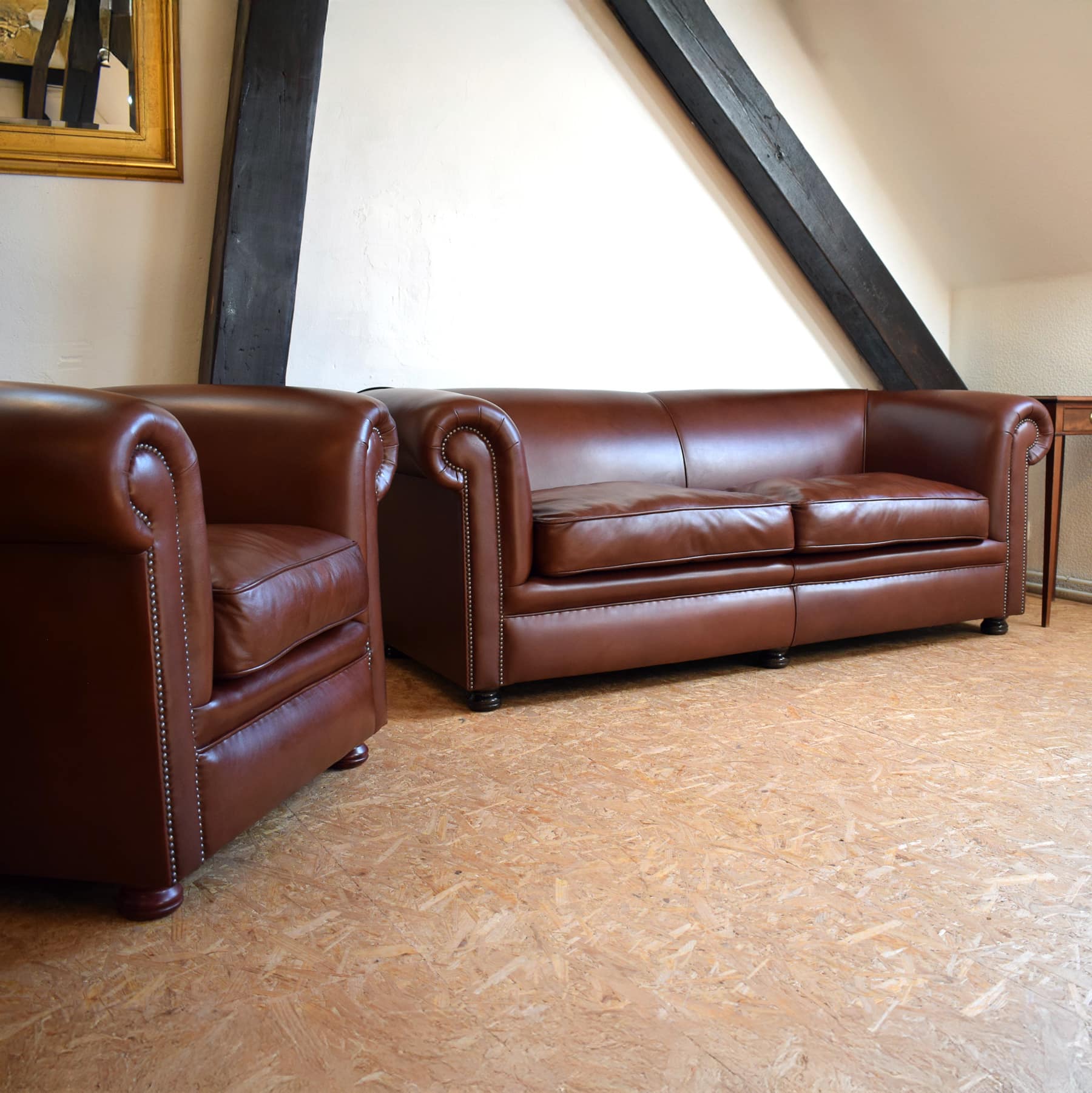 Ausstellungsstück - Leighton 3-Sitzer & Sessel Sofa stan