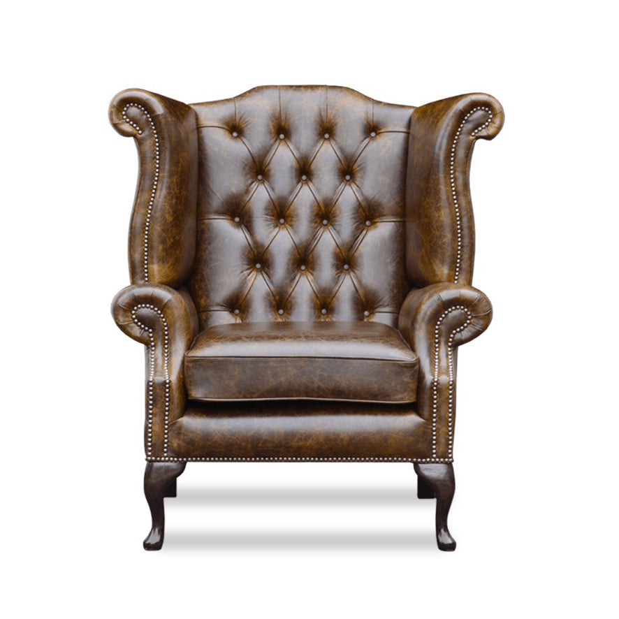 Lowry High Chair Sessel stan Old English Mahagoni Dunkel